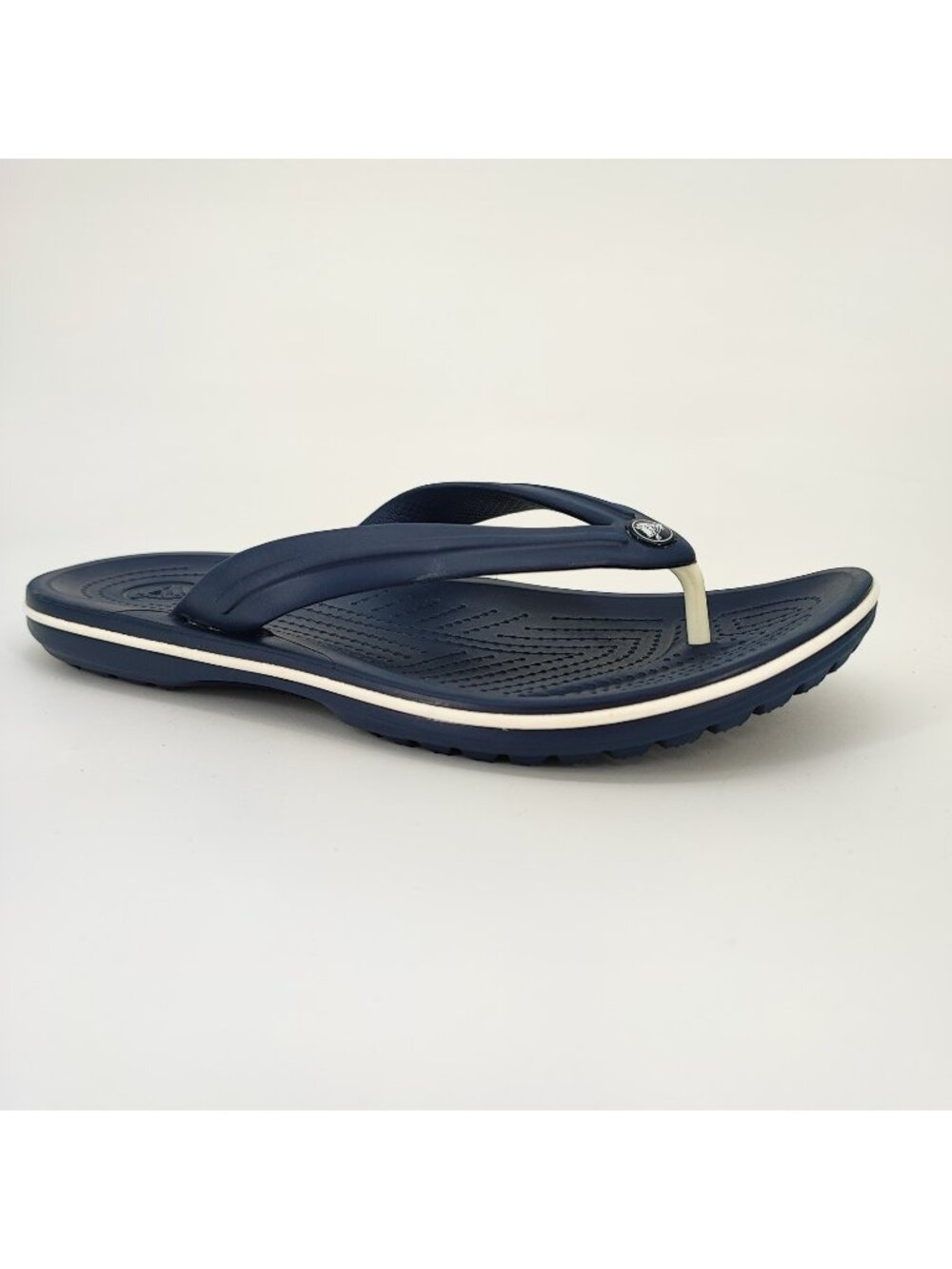 Crocs Crocband Flip Men's Size 9 US Sandals Croslite Navy Flip Flop